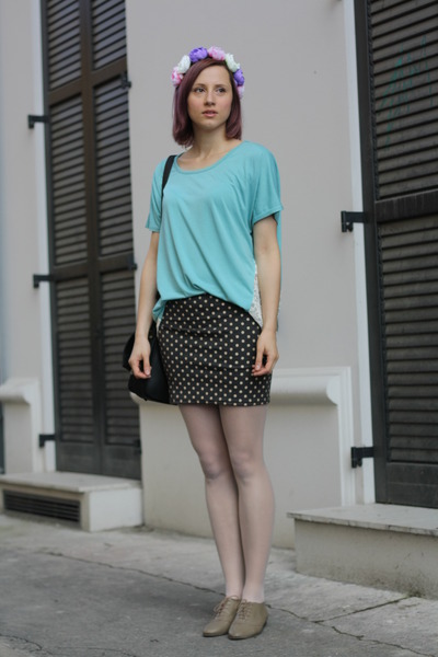 Olive-green-h-m-shoes-turquoise-blue-nowistyle-shirt